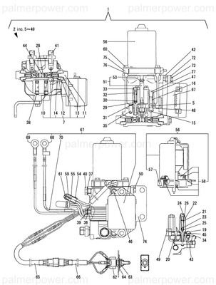 Order YANMAR 24315-000120 O-Ring, 1Bp12.0