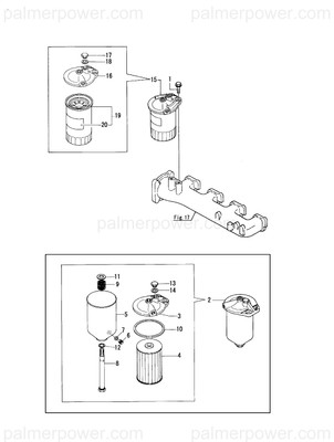 Order YANMAR 26106-100352 Bolt, M10X 35 Plated