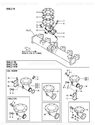 Order YANMAR 23414-170022 Gasket, 17X1.0
