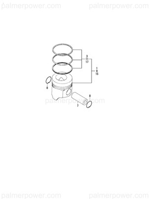 Order YANMAR 129402-22920 Piston Assy, 0.50 Os