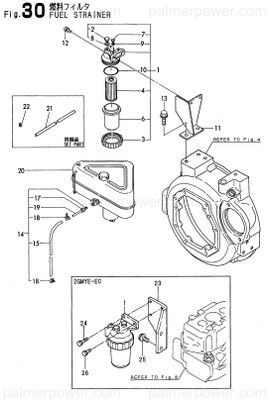 さらりとページ YANMAR 121370-55601 Strainer Assy, Fuel | PalmerPower