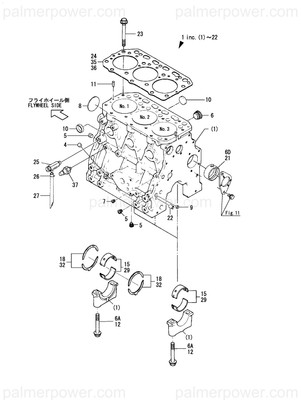 Order YANMAR 27225-100140 Plug, 10X14