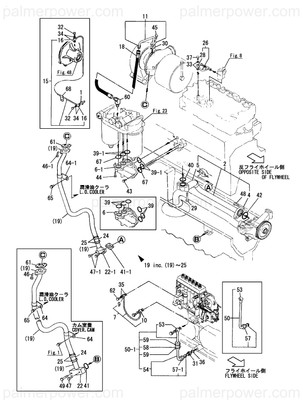 Order YANMAR 24324-000300 O-Ring, 4Cg30.0