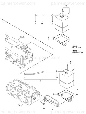 Order YANMAR 124790-44560 Pipe, Overflow L1000
