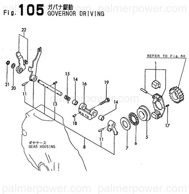 Order YANMAR 24166-254202 Bearing, 254202