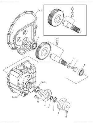 Order YANMAR 24144-303060 Bearing, 30306Dh
