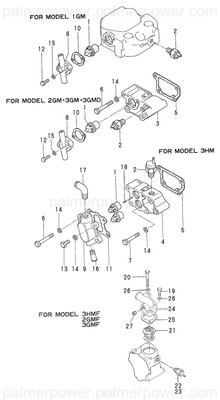 Order YANMAR 26116-080282 Bolt, M8X 28 Plated