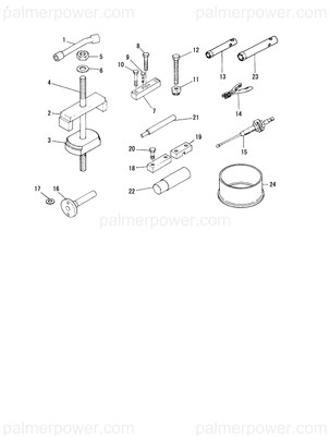 Order YANMAR 26116-060302 Bolt, M6X 30 Plated