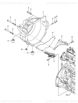 Order YANMAR 26156-120402 Bolt, M12X 40 Plated