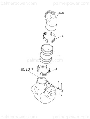 Order YANMAR 26453-100302 Bolt, M10X 30