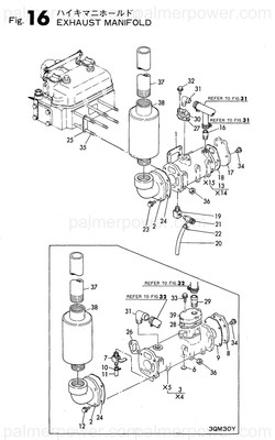 Order YANMAR 23061-100500 Pipe, 10X 500