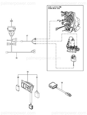 Order YANMAR 164000-21231 Harness,Wire Drive A