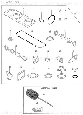 Order YANMAR 129120-35110 O-Ring, 80