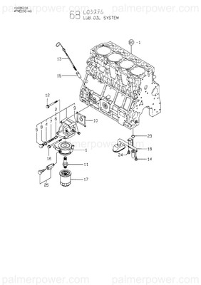 Order YANMAR 123900-33060 Gasket, Bracket