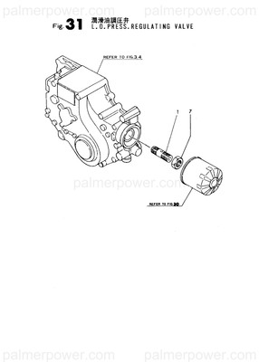 Order YANMAR 124085-35350 Nut, M20