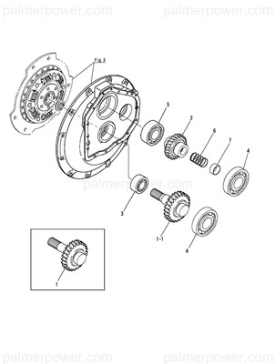 Order YANMAR 24101-062114 Bearing, Ball 6211