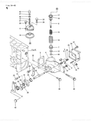 Order YANMAR 129595-61681 Diaphragm Assy