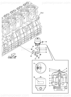 Order YANMAR 135410-35940 Spindle