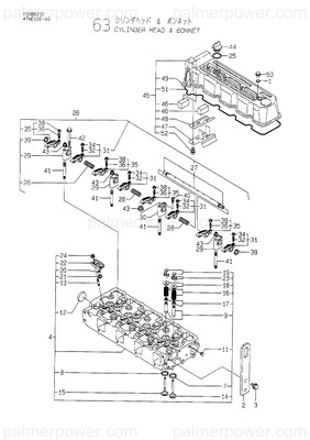 Order YANMAR 119171-11370 Cap, Valve