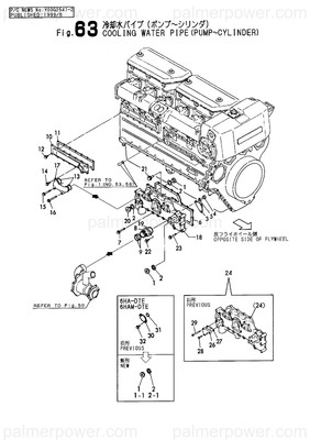 Order YANMAR 23414-250031 Gasket, 25X1.0
