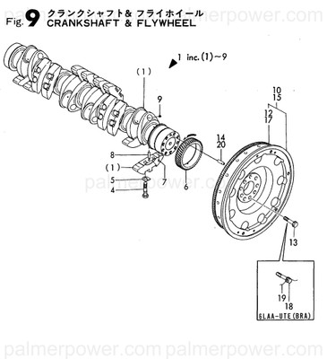 Order YANMAR 24190-110001 Ball, Steel 11/32