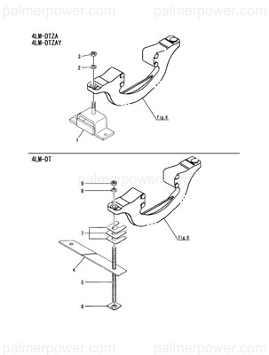 Order YANMAR 26716-140002 Nut, M14