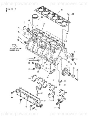 Order YANMAR 119000-02410 Bush, Camshaft