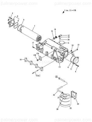 YANMAR 129670-44400 Core Assy, Cooler | PalmerPower