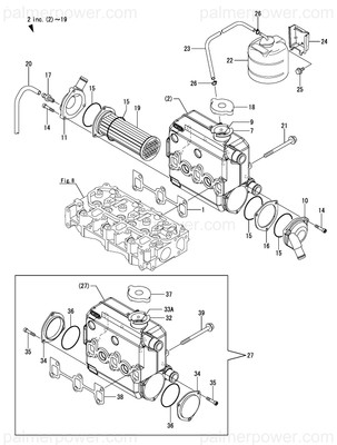 Order YANMAR 128990-44081 Bonnet Assy, Out
