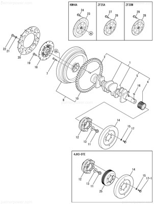 Order YANMAR 129673-28010 Damper, Viscous