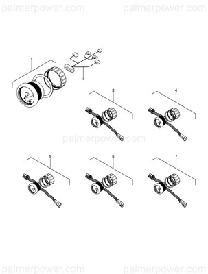 Order YANMAR 119578-91900 Tachometer, V4000