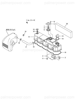 Order YANMAR 129670-11960 Acoustic Absorbent