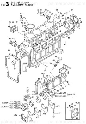 Order YANMAR 123210-41370 Seal, Oil Vb35 47 5