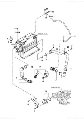 Order YANMAR 120650-49250 Pipe Assy, Eng.Out