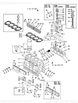 Order YANMAR 127410-01342 Gasket, Head T=1.4
