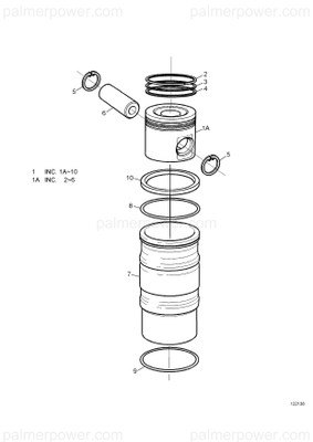 Order YANMAR 165001-36100 Ring