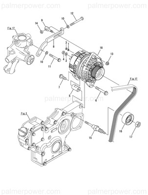 Order YANMAR 129271-77651 Bolt, Idler Belt