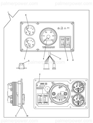 Order YANMAR 129271-91330 Switch, Off/Start
