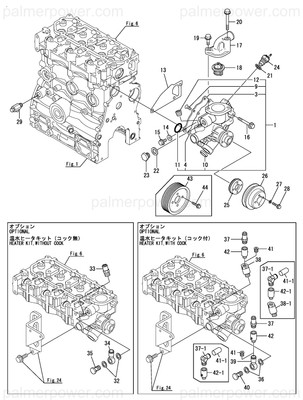 Order YANMAR 128990-49351 Joint,3/8X1/4 Return