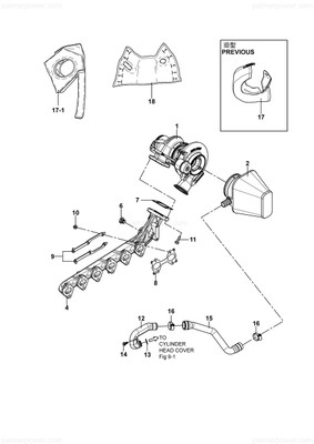 Order YANMAR 120660-11410 Pipe, Blow-By