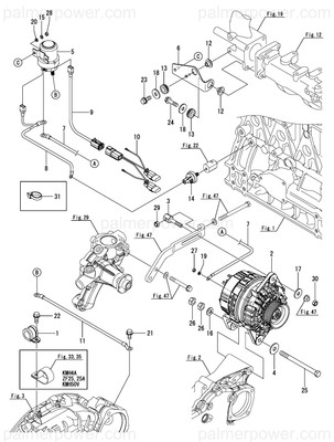 Order YANMAR 129672-49050 Retainer, Pipe