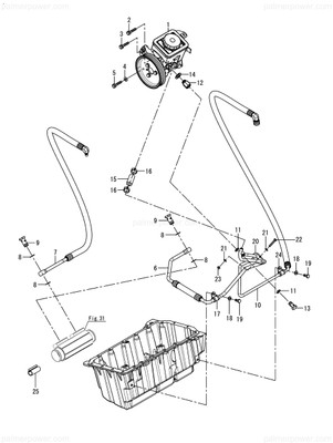 Order YANMAR 120650-57440 Hose, Pump Inlet