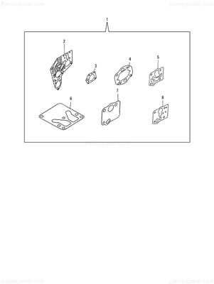 Order YANMAR 177040-02112 Gasket, Cover