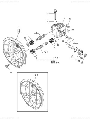 Order YANMAR 177070-02041 Flange, Sea #5