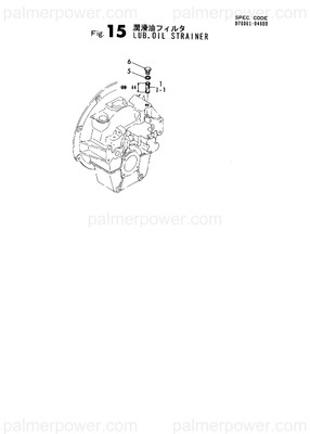 Order YANMAR 176061-04351 Strainer Assy