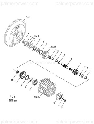 Order YANMAR 177073-03320 Collar, Thrust