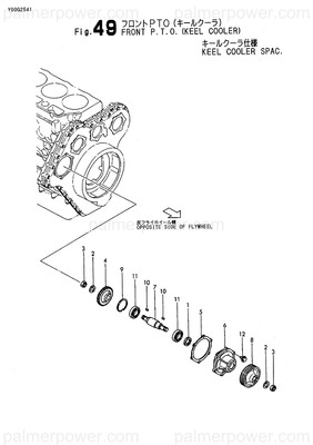 Order YANMAR 111130-02160 Ss 24421-355008