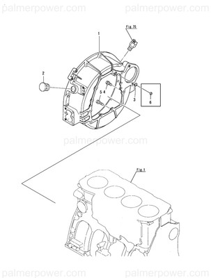 Order YANMAR 119171-01600 Fly.Hsg.