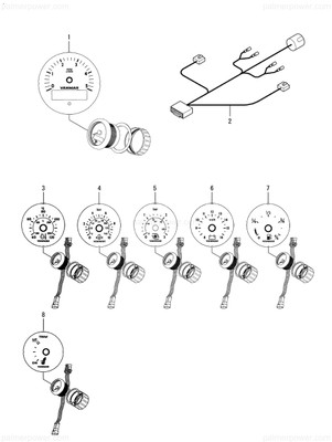 Order YANMAR 120650-91900 Tachometer,(V 5000 Or E120650-91900