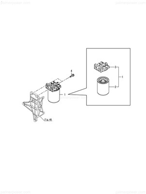 Order YANMAR 120651-55010 Filter Assy, Fuel